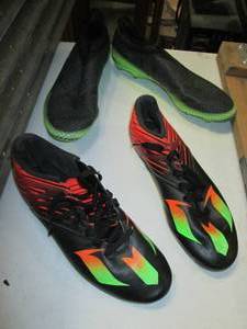 (2) Adidas Cleats (Sizes 12-12 & ...