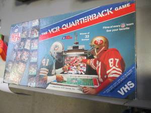 NFL The VCR Quarterback Game...