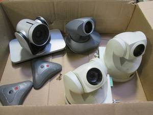 Box of Security Camera Polycom & S...