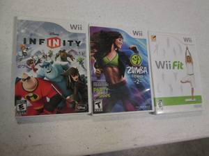 (3) WII Games...