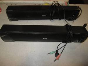 (2) Britz USB 2 Channel Soundbar fo...