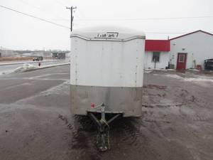 2011 Haulmark 5 x 8 Enclosed Trailer With Ramp Door
