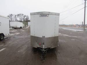 2009 Haulmark 5 x 8 Enclosed Trailer With Swing Door