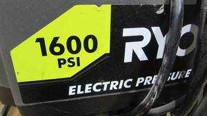 Ryobi Electric 1600 PSI Pressure Washers