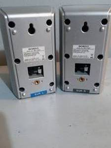 lot 24 image: Sony speakers left and right rears