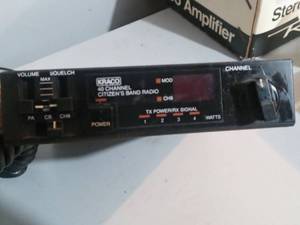 lot 26 image: Kraco Citizens band radio