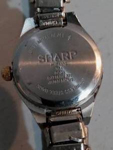 lot 42 image: Sharp womans wrist watch