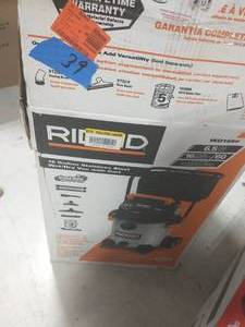Ridgid 16 gal wetdry vac stainless steel