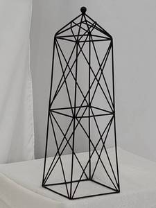 lot 71 image: (2) Metal Home Decor Items