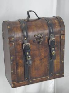 lot 86 image: (2) Home Decor Wine Bottled Cases