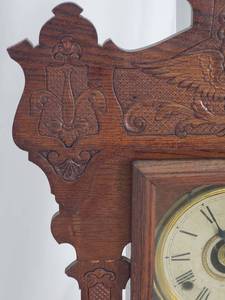 lot 97 image: Vintage Ornate Decorative Clock