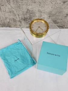 lot 38 image: Tiffany & CO. Brass World  Clock Bezel