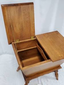 lot 60 image: Unique Vintage Yarn  Sewing Table