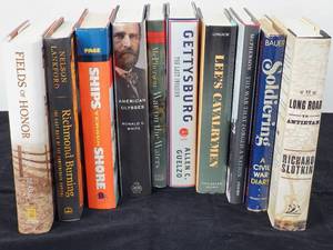lot 63 image: Assorted Civil War Books Lot
