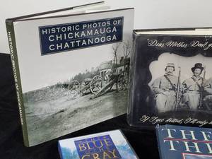 lot 65 image: Assorted Civil War Books Lot