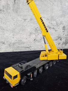 lot 128 image: German Die Cast Lieberherr Crane Toy Truck