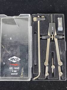 lot 142 image: (3) Precision Drafting  Measuring  Instruments Lot