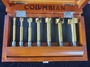 lot 144 image: Set of (7) Columbian Forstner Bits