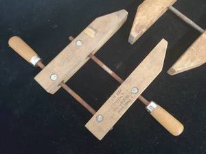 lot 146 image: 2 Vintage Jorgensen Woodworking Clamps