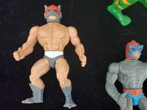 lot 130 image: Vintage He Man Action Figures