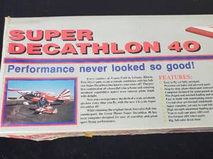 lot 170 image: Super Decathlon 40 RC Model Kit Plane