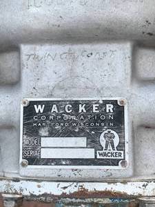 lot 59 image: Wacker GUR151Y Jumping Jack Tamper(Has a BadBoot)