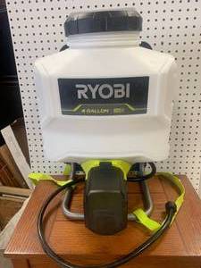 lot 4 image: Ryobi4Gallon18 Volt Chemical Sprayer (Appears To BeNew)