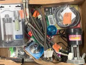 lot 7 image: Cooler Pump And Plumbing Items