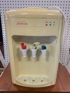 lot 14 image: Sunbeam Hot  Cold Water Dispenser 19 Tall