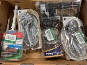 lot 34 image: Shower Heads And Plumbing Lot