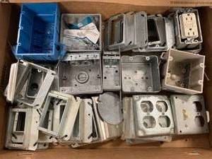 lot 35 image: Large Lot Of Electrical Boxes