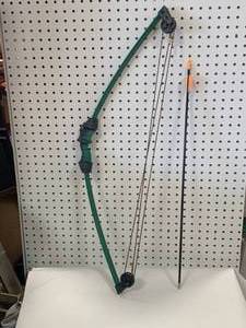 lot 45 image: Bear Scout Bow and Arrow
