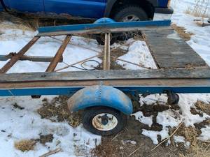 lot 83 image: Snowmobile Trailer 6 x 8