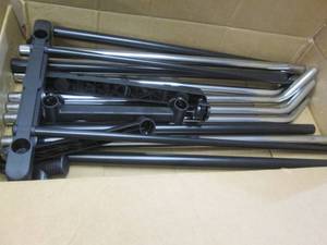 Flared Double Garment Rack open box...