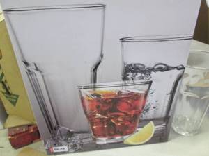 15 pc Glassware Set - 3 sizes...