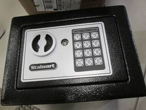 Stalwart Steel Safe - locked...