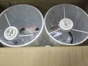 2pk Small Basic Table Lamps open bo...