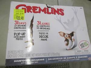 Gremlin Countdown Calendar...