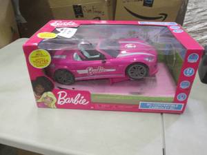 Rc Barbie Convertible open box...