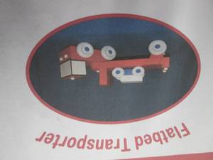 Wooden Flatbed Transporter, Stock T...