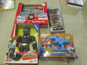 4 Assorted Toys...