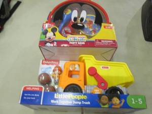 Little People Dump Truck, Mickey Pa...
