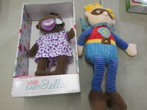 2 Soft Dolls...