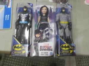 3 Action Figures...