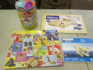 4 Assorted Toys...
