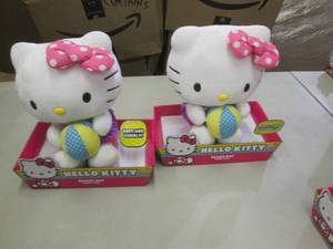 2 Hello Kitty Plush...