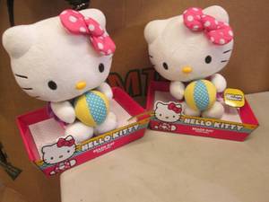 2 Hello Kitty Plush...