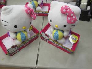 2 Hello Kitty Plush...