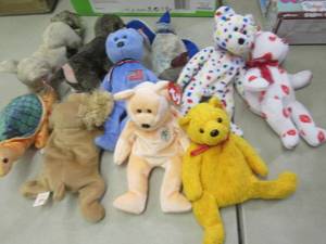 9 NWT Beanie Babies...