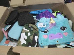 Box of Assorted Binder Pouches & Pe...